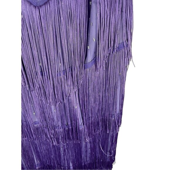 Purple Fringe Costume- Taylor Swift- size L - Picture 4 of 9